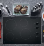 GE GE(R) 30" Built-In Knob Control Electric Cooktop JP3030DWBB (3)