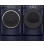 GE GE(R) ENERGY STAR(R) 7.8 cu. ft. Capacity Smart Front Load Electric Dryer with Sanitize Cycle GFD55ESPRRS (10)