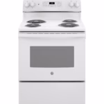 GE GE(R) ENERGY STAR(R) 30" Free-Standing Self-Clean Electric Range JB256DMWW
