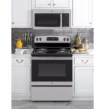 GE GE(R) 1.6 Cu. Ft. Over-the-Range Microwave Oven JVM3160RFSS (3)