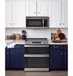 GE GE 30" Slide-In Electric Convection Double Oven Range JSS86SPSS (7)