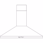 GE GE(R) 36" Wall-Mount Pyramid Chimney Hood JVW5361SJSS (8)
