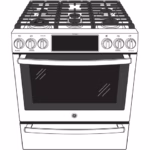 GE Profile GE Profile(TM) 30" Smart Slide-In Front-Control Gas Fingerprint Resistant Range with No Preheat Air Fry PGS930YPFS (13)