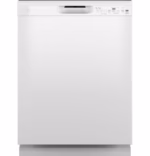 GE GE(R) ENERGY STAR(R) Front Control with Plastic Interior Dishwasher with Sanitize Cycle & Dry Boost GDF550PGRWW