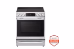 LG 6.3 cu. ft. Smart Wi-Fi Enabled ProBake Convection(R) InstaView(TM) Electric Slide-in Range with Air Fry LSEL6337F