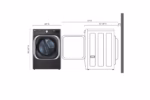 LG 9.0 cu. ft. Mega Capacity Smart Wi-Fi Enabled Front Load Electric Dryer with TurboSteam(TM) and Built-In Intelligence DLEX8900B (7)