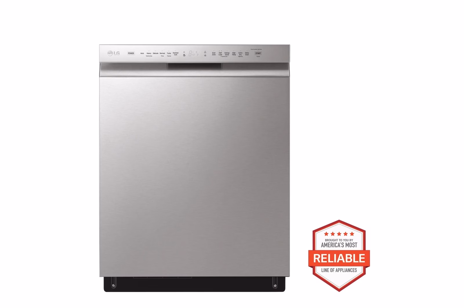 a4l-cover-a4l1onnv8tfp LG 24 Inch Wide QuadWash(TM) Front Control Dishwasher - Stainless Steel LDFN4542S