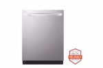 LG 24 Inch QuadWash(R) Top Control Dishwasher - Stainless Steel LDTS5552S