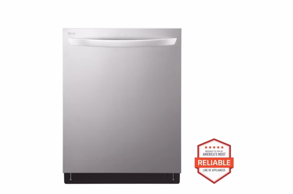 LG 24 Inch QuadWash(R) Top Control Dishwasher - Stainless Steel LDTS5552S