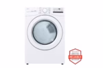 LG 7.4 cu. ft. Large Capacity Electric Dryer - White DLE3400W