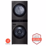 LG Single Unit Front Load LG WashTower(TM) with Center Control(R) 5.0 cu. ft. Washer & 7.4 cu. ft. Electric Dryer WKEX300HBA