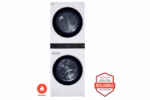 LG Single Unit Front Load LG WashTower(TM) with Center Control(TM) 4.5 cu. ft. Washer and 7.4 cu. ft. Gas Dryer WKG101HWA
