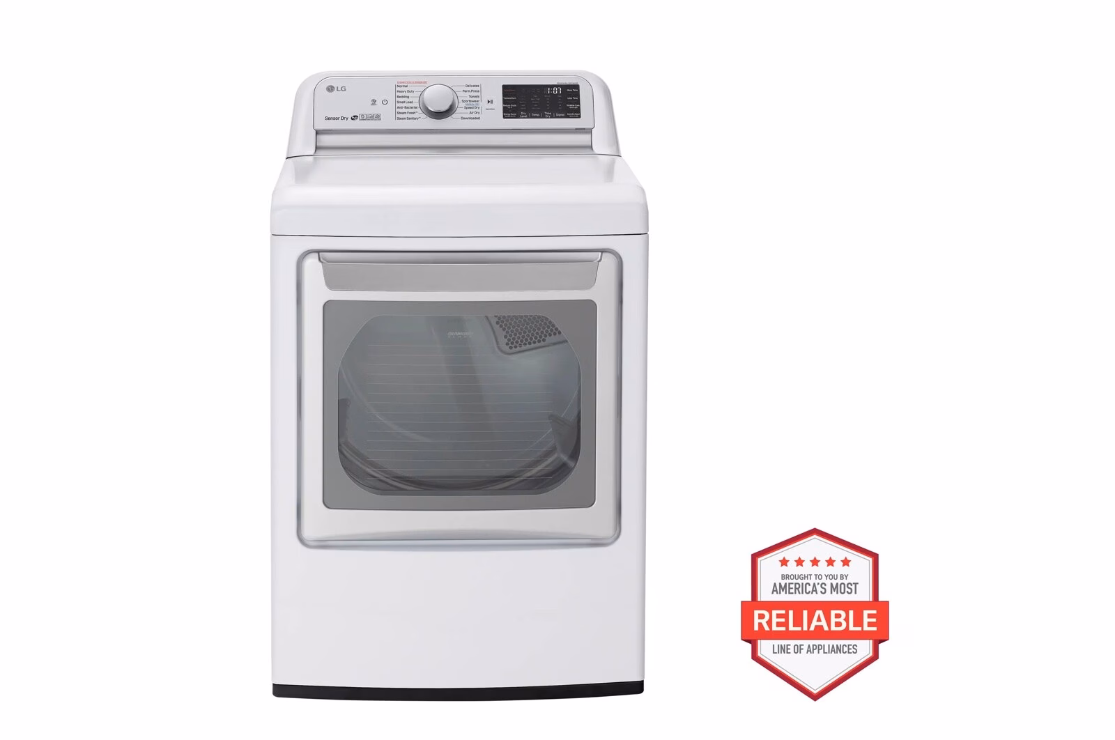 a4l-cover-A23968A1149DR03S LG 7.3 cu. ft. Smart Wi-Fi Enabled Electric Dryer with TurboSteam(TM) DLEX7800WE