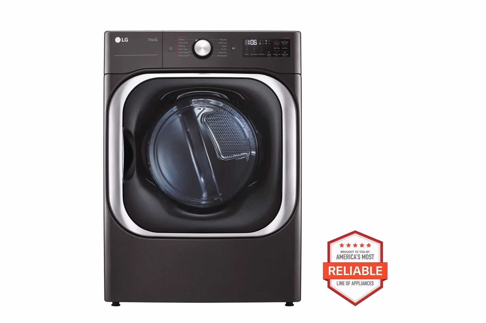 a4l-cover-A32650A1649DR09B LG 9.0 cu. ft. Mega Capacity Smart Wi-Fi Enabled Front Load Electric Dryer with TurboSteam(TM) and Built-In Intelligence DLEX8900B