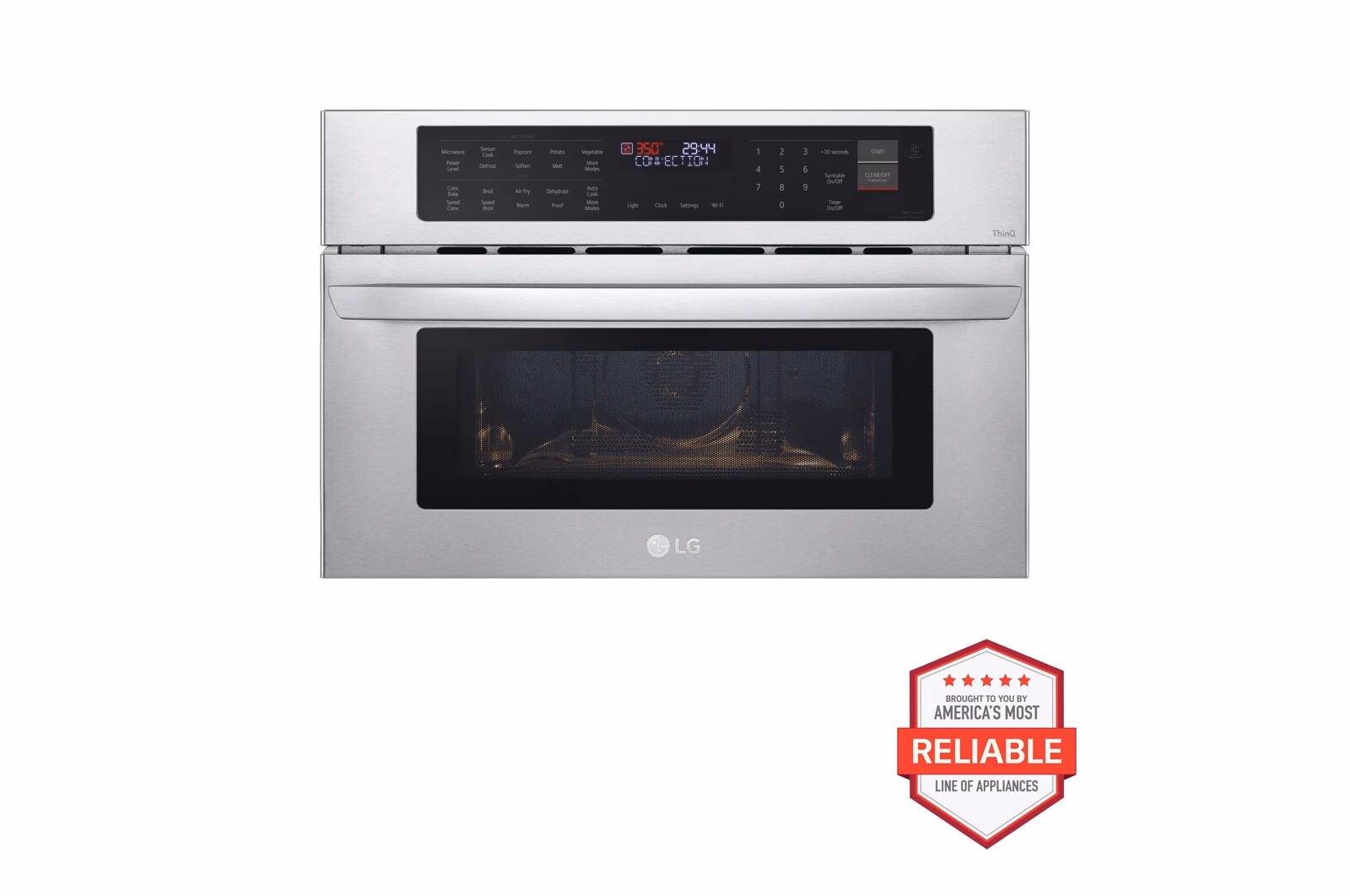 a4l-cover-a4lz7d7pqmyi LG 1.7 cu. ft. Smart Built-In Microwave Speed Oven MZBZ1715S
