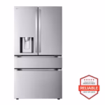 LG 29 cu. ft. Smart Standard-Depth MAX(TM) 4-Door French Door Refrigerator with Full-Convert Drawer(TM) LF29H8330S