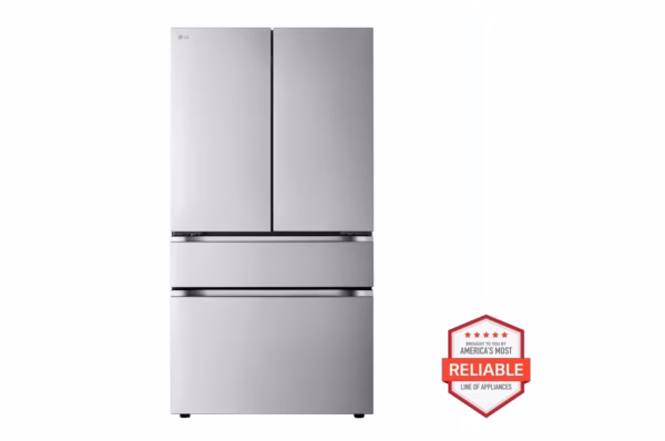 LG 30 cu. ft. Smart Standard-Depth MAX(TM) 4-Door French Door Refrigerator with Full-Convert Drawer(TM) LF30S8210S