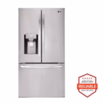 LG 28 cu. ft. 3 Door French Door, Standard Depth Refrigerator with Dual Ice Makers LHFS28XBS