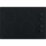 GE GE(R) 30" Built-In Knob Control Electric Cooktop JP3030DWBB
