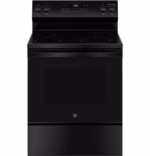 GE GE(R) ENERGY STAR(R) 30" Free-Standing Electric Range GRF400SVBB
