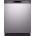 GE GE(R) ENERGY STAR(R) Dishwasher with Front Controls GDF510PSRSS