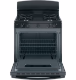 GE GE(R) 30" Free-Standing Front Control Gas Range JGBS10DEMBB (4)