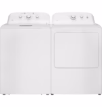 GE GE 6.2 cu. ft. Capacity Electric Dryer with Up To 120 ft. Venting and Shallow Depth GTX33EASKWW (6)