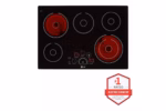 LG 30 Inch Electric Cooktop with 5 Burners - Black Ceramic LCE3010SB (4)
