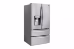 LG 28 cu. ft. 4-Door French Door, Standard Depth, Ice & Water, Double Freezer, Stainless Steel LMXS28626S (4)