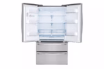 LG 28 cu. ft. 4-Door French Door, Standard Depth, Ice & Water, Double Freezer, Stainless Steel LMXS28626S (6)