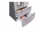 LG 28 cu. ft. 4-Door French Door, Standard Depth, Ice & Water, Double Freezer, Stainless Steel LMXS28626S (13)