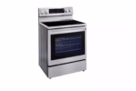 LG 6.3 cu. ft. Smart Wi-Fi Enabled True Convection InstaView(R) Electric Range with Air Fry LREL6325F (4)