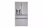 LG 30 cu. ft. 36 Inch Wide French Door Refrigerator - Stainless Steel LRMDS3006S (5)
