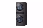 LG LG WashTower(TM) 4.5 cu. ft. Washer and 7.4 cu. ft. Electric Dryer - Black Steel WKEX200HBA (6)
