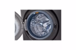 LG LG WashTower(TM) 4.5 cu. ft. Washer and 7.4 cu. ft. Electric Dryer - Black Steel WKEX200HBA (15)