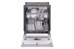 LG 24 Inch Wide QuadWash(TM) Front Control Dishwasher - Stainless Steel LDFN4542S (6)