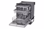 LG 24 Inch Wide QuadWash(TM) Front Control Dishwasher - Stainless Steel LDFN4542S (7)