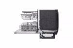 LG 24 Inch Wide QuadWash(TM) Front Control Dishwasher - Stainless Steel LDFN4542S (9)
