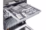 LG 24 Inch Wide QuadWash(TM) Front Control Dishwasher - Stainless Steel LDFN4542S (10)