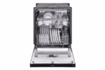 LG 24 Inch Wide QuadWash(TM) Front Control Dishwasher - Stainless Steel LDFN4542S (11)