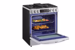 LG 6.3 cu. ft. Smart Wi-Fi Enabled ProBake Convection(R) InstaView(R) Gas Slide-In Range with Air Fry LSGL6335F (9)