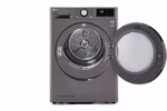 LG 4.2 cu. ft. Smart Wi-Fi Enabled Compact Front Load Dryer with Dual Inverter HeatPump(TM) Technology DLHC1455V (7)