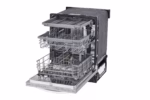 LG 24 Inch QuadWash(R) Top Control Dishwasher - Stainless Steel LDTS5552S (7)