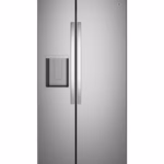 GE GE(R) 27.9 Cu. Ft. Side-By-Side Refrigerator with Extra Tall Dispenser and In-Door Icemaker GSS28NYYFS