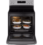 GE GE(R) ENERGY STAR(R) 30" Free-Standing Electric Range with Crisp Mode GRF500PVSS (5)