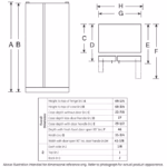 GE GE(R) 21.9 Cu. Ft. Counter-Depth Side-By-Side Refrigerator GZS22DSJSS (8)