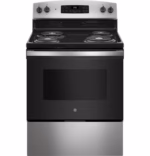 GE GE(R) ENERGY STAR(R) 30" Free-Standing Self-Clean Electric Range JB256RTSS