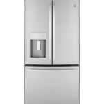 GE GE ENERGY STAR 22.1 Cu. Ft. Counter-Depth Fingerprint Resistant French-Door Refrigerator GYE22GYNFS