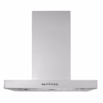 GE Profile 30" Designer Wall Mount Hood w/ Dimmable LED Lighting UVW8301SLSS