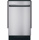 GE Profile GE Profile(TM) ENERGY STAR(R) 18" ADA Compliant Stainless Steel Interior Dishwasher with Sanitize Cycle PDT145SSLSS (3)